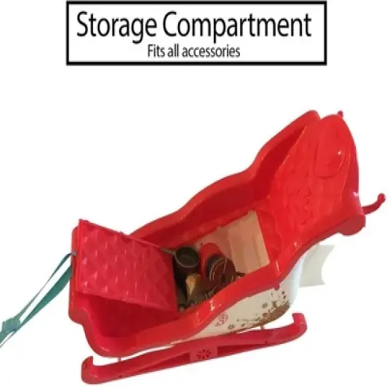 The New York Doll Collection 18 Inch Doll Winter Sleigh Set image {6}