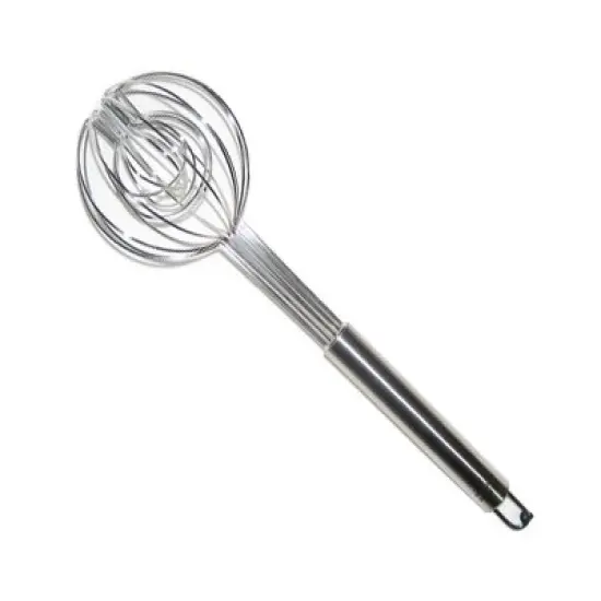 Kuhn Rikon 10 Inch Double Balloon Wire Whisk Stainless Steel Solid Handle image {1}