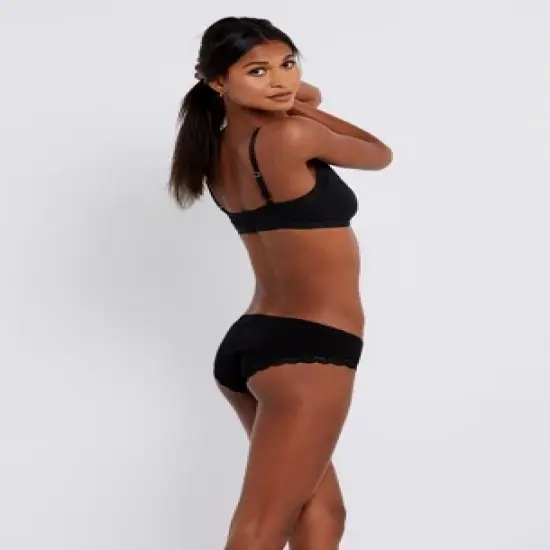 Mesh Trim Clip Down Maternity and Nursing Bra | A Pea in the Pod image {4}