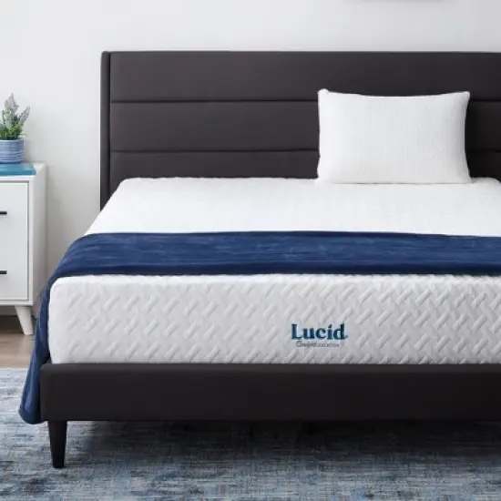 Lucid Comfort Collection 12" Gel Memory Foam Mattress image {7}
