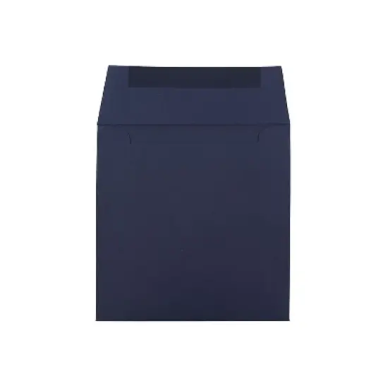 JAM Paper 6 x 6 Square Invitation Envelopes Navy Blue 6394884 image {1}