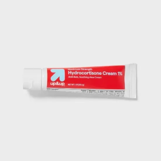 Anti-Itch 1% Hydrocortisone Maximum Strength Cream with Aloe - up&up&trade; image {2}
