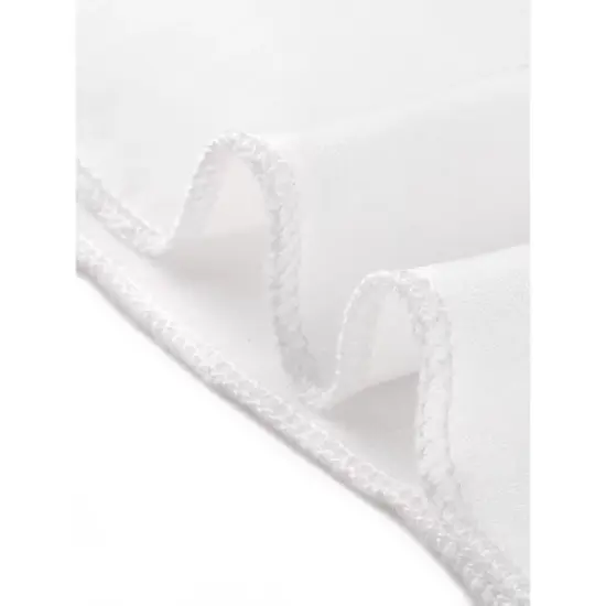 Allegra K Women's Satin Lace Trim Cami Tops with Shorts Lounge Pajama Set image {4}