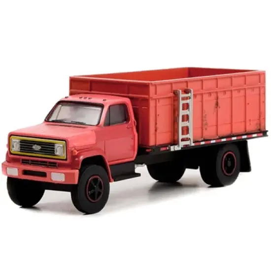 1980 Chevrolet C-70 Grain Truck Red (Weathered) "S.D. Trucks" Series 15 1/64 Diecast Model by Greenlight image {1}