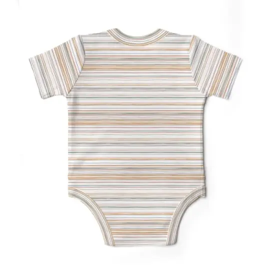 Goumikids Viscose Made from Bamboo + Organic Cotton Short-Sleeve Baby Bodysuit image {21}