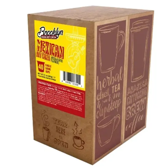 Brooklyn Beans Mexican Cocoa Hot Chocolate Flavored Pods, 2.0 Keurig, 40 Count image {1}