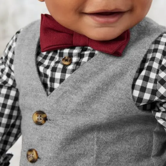 Carter's Just One You&reg;️ Baby Boys' Vest & Bottom Set - Gray image {7}