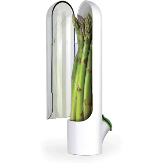 Prepara Herb Savor Pod 2.0 Herb Storage Container - Space Saving for Fridge Door Storage, Pouring Spout Keeps Fresh Herbs Fresh Up to 3 Weeks (2-Pack) image {3}