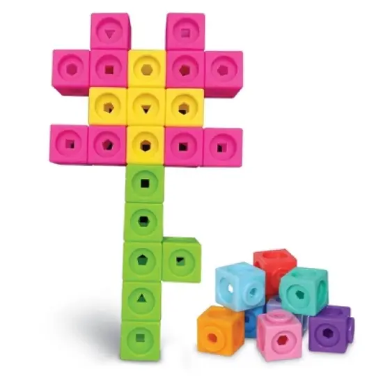 Learning Resources Mathlink Cubes Kindergarten Math Activity Set: Mathatics! image {2}