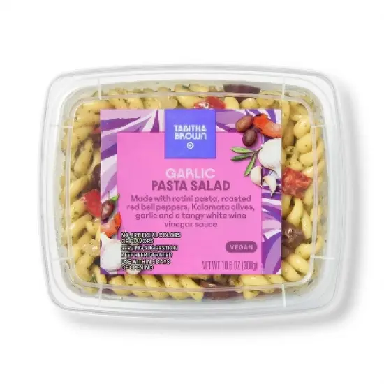 Vegan Garlic Pasta Salad - 10.6oz - Tabitha Brown for Target image {4}