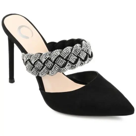 Journee Collection Womens Hazzl Tru Comfort Foam Pointed Toe High Stiletto Pumps image {9}