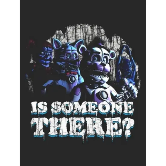 Five Nights Sister Location Is Someone There Boy's Charcoal Heather T-shirt image {1}