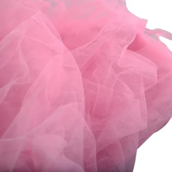 Costway Elegant Lace Bed Mosquito Netting Mesh Canopy Princess Round Dome Bedding Net image {9}