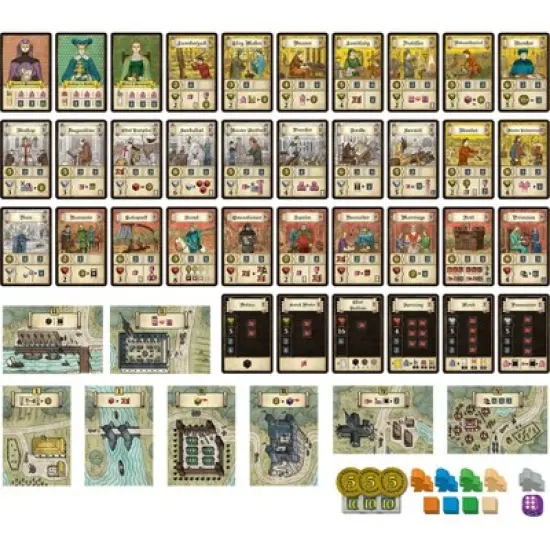 Pearl Games Troyes: The Ladies of Troyes Expansion image {2}