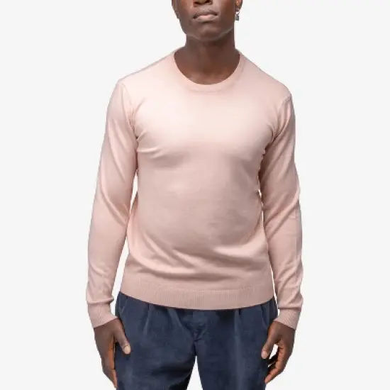 X RAY Men's Crew Neck Sweater Slim Fit Midweight Knit Pullover for Casual Dressy Wear (Big & Tall Available) image {32}