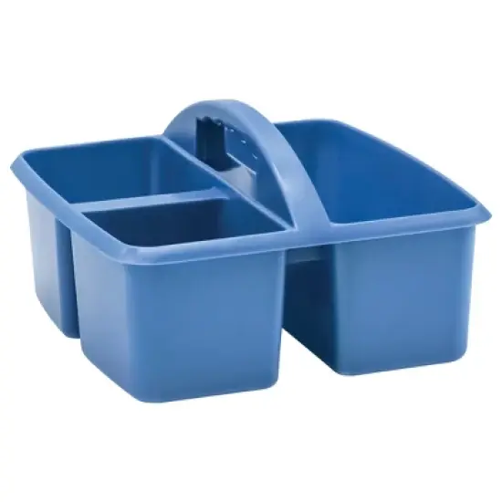 Teacher Created Resources&reg; Slate Blue Plastic Storage Caddy, Pack of 6 image {1}