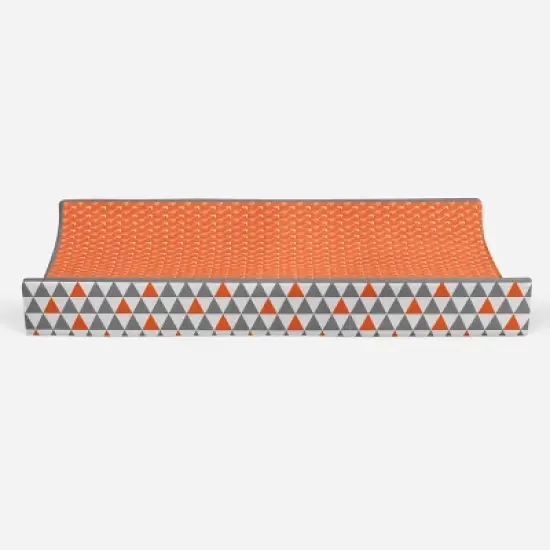 Bacati - Playful Fox Quilted Changing Pad Cover image {4}