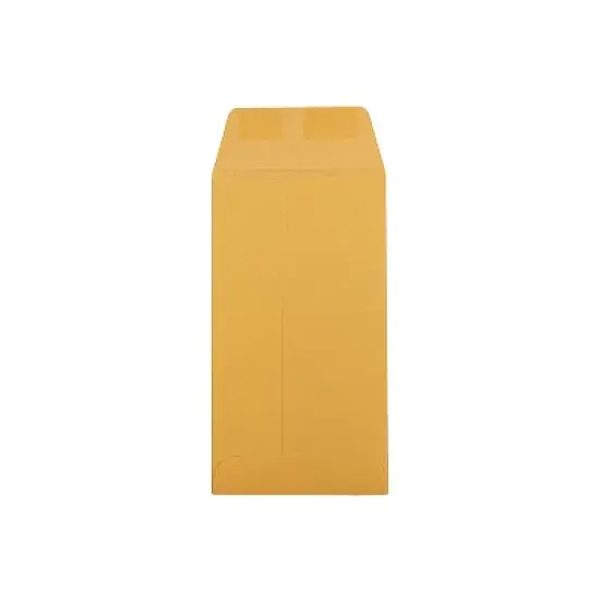 JAM Paper #5.5 Coin Recycled Business Envelopes 3 1/8x5 1/2 Kraft Recycled 40931170B image {1}