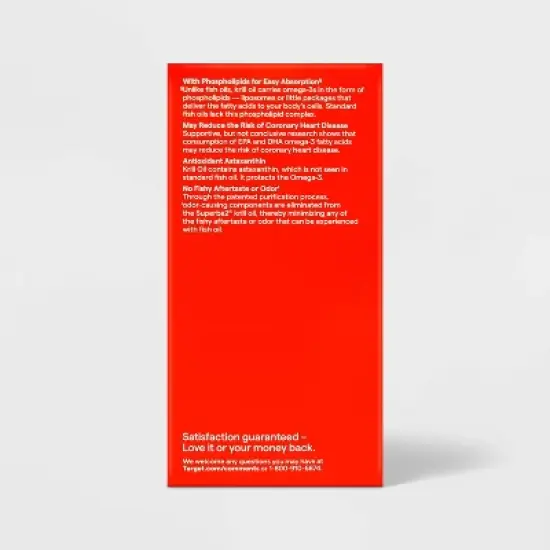 Omega-3 Krill Oil Extra Strength 500mg Softgels - 80ct - up&up&trade; image {2}