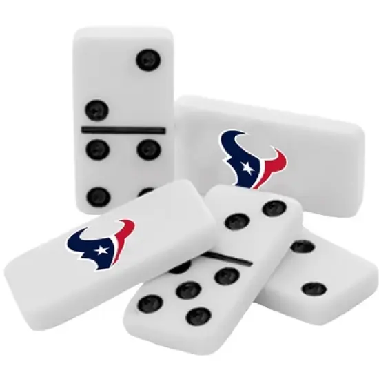 MasterPieces Officially Licensed NFL Houston Texans 28 Piece Dominoes Game for Adults image {2}