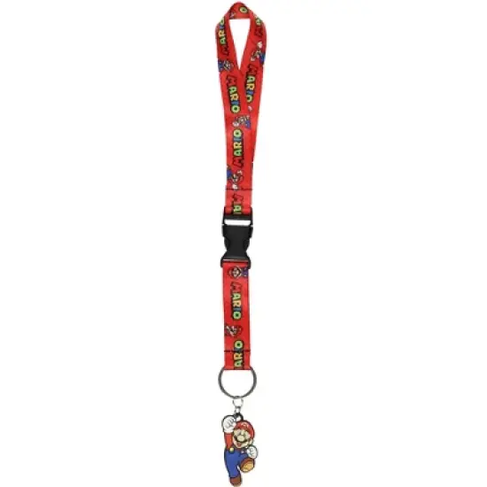 Nintendo Super Mario Bros. Mario Wrist Strap Lanyard for Keys and Wallets image {3}