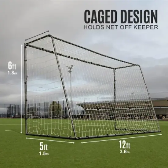 QUICKPLAY GS Series Steel Soccer Goal (5 sizes) image {5}