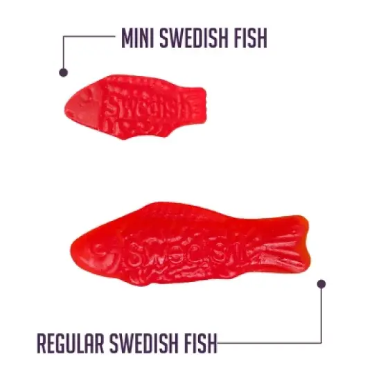 Swedish Fish King Size Candy - 3.46oz image {6}