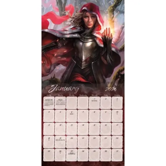 Trends International 2026 Magic the Gathering 12"x12" Wall Calendar image {1}