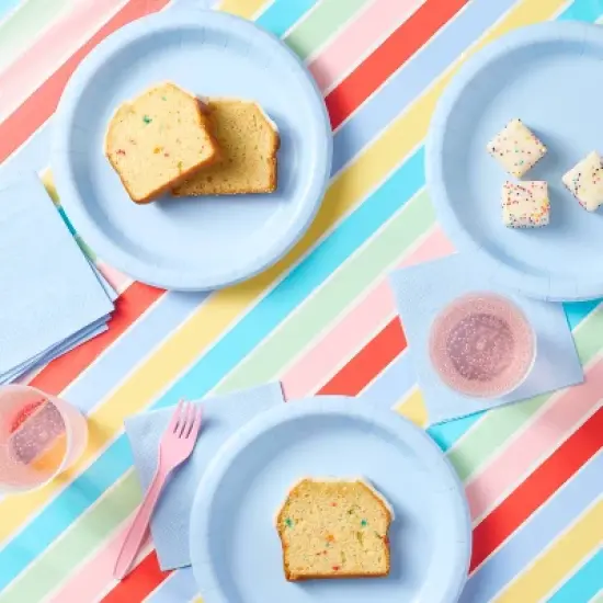 20ct Blue Dinner Plates - Spritz&trade; image {1}