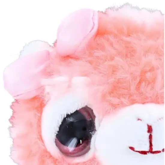 Kellytoy Cute and Cuddly 12 Inch Alpaca Plush | Neon Pink image {2}