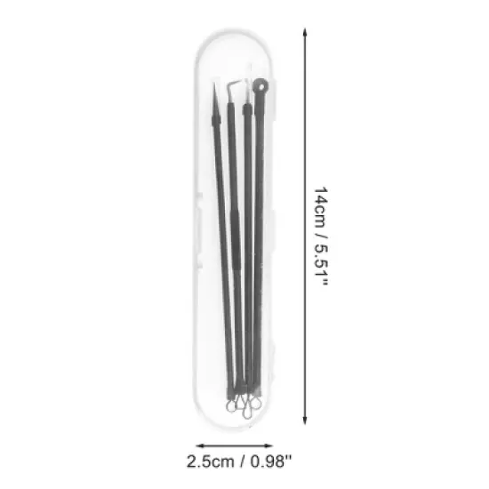 Unique Bargains Facial Pimple Extractor Tool Set 1 Set image {1}