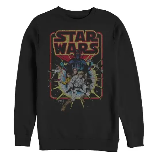 Men's Star Wars Retro Explosion Sweatshirt image {2}