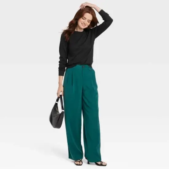 Women's Fine Gauge Crewneck Sweater - A New Day&trade; image {2}