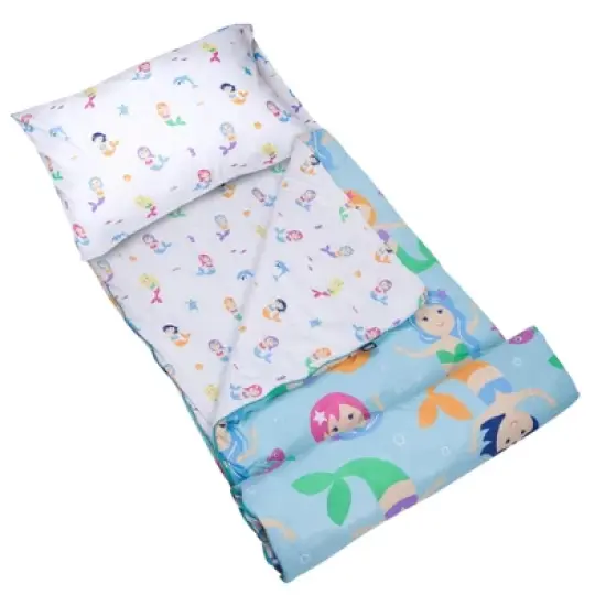 Wildkin Microfiber Kids Sleeping Bag w/ Pillowcase image {4}