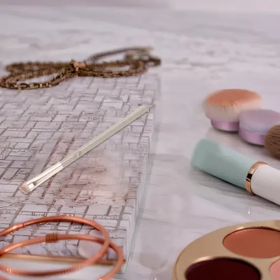 Unique Bargains Durable Angled Eyebrow Brush 1 Pc image {4}