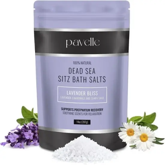 Pavelle Dead Sea Salt Bath Salts for Pain Relief - 14oz image {6}