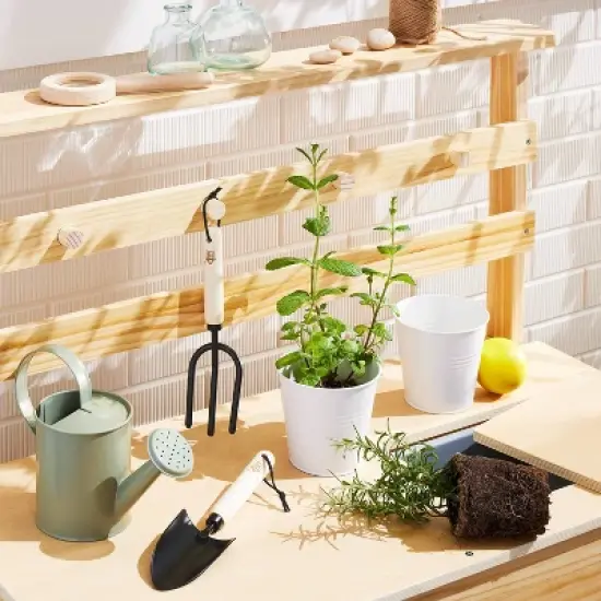 Kids' Outdoor Potting Set - 5pc - Hearth & Hand&trade; with Magnolia image {1}