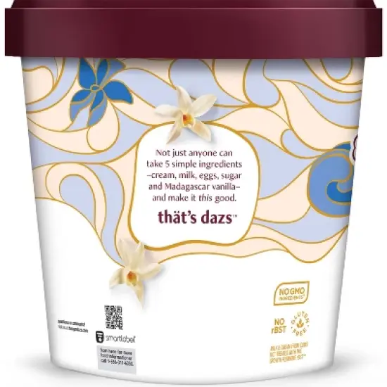 Haagen-Dazs Vanilla Ice Cream - 64 fl oz image {10}