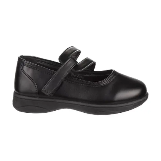 Petalia Girls' Double Strap Tween School Shoes image {1}