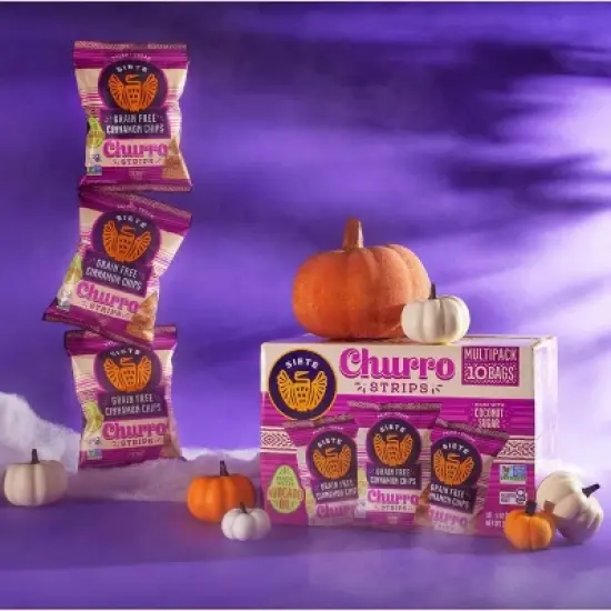 Siete Grain Free Cinnamon Churro Strips - 10oz/10ct image {1}