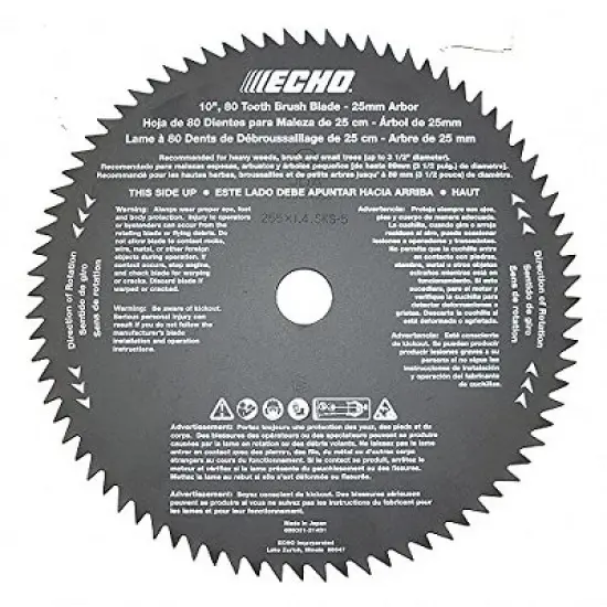 Echo Genuine OEM Brushcutter Blade for SRM-300AE String Trimmer # 69501021431 image {2}