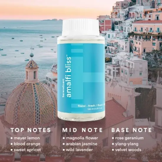 Homedics SereneScent Amalfi Bliss Essential Oil Blend, for Diffusers and Humidifiers image {1}