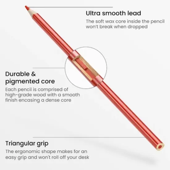 Arteza Kids Colored Triangular Pencils, Scented - 24 Piece image {2}