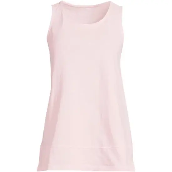 Lands' End Women's Slub Jersey Swing Tunic Tank image {1}