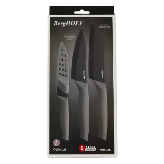 BergHOFF Vector 3Pc Nonstick Ceramic Knife Set image {5}