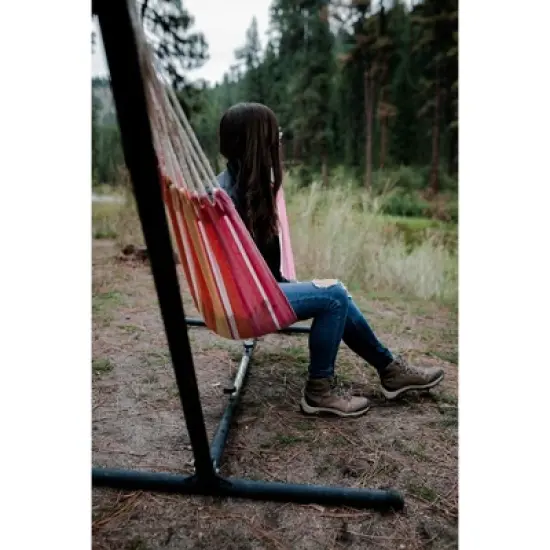 Stansport Cotton Blend Traveler Hammock 78" x 31" Red image {3}