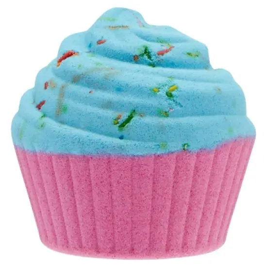 Holler and Glow Cake It Easy Cupcake Shaped Scented Bath Bomb - 4.23oz image {1}