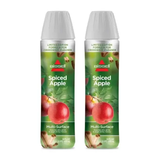 BISSELL Limited Edition Spiced Apple Multi-Surface Formula 2pk - 3892: Liquid Cleaner for Sealed Hard Floors image {7}