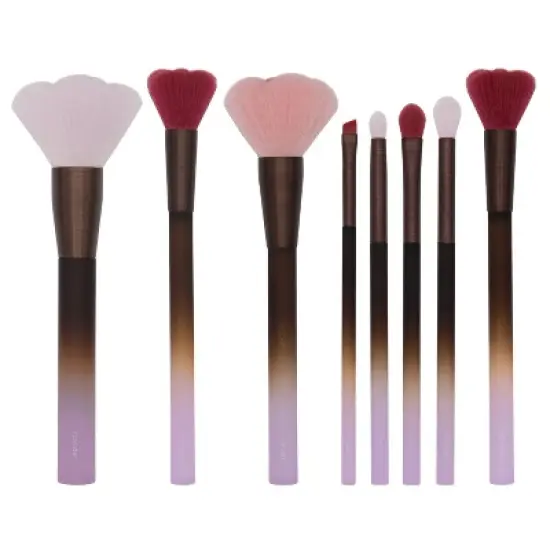 MODA Brush Cherry Blossom Makeup Brush Bundle Set- 8pc image {4}