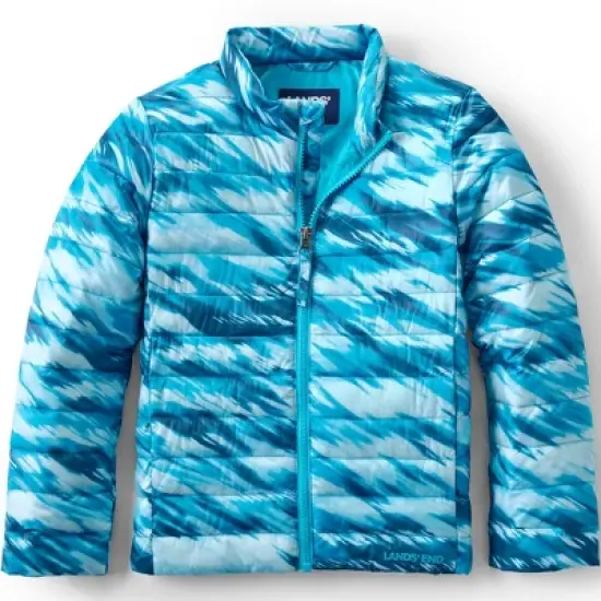 Lands' End Kids Insulated Down Alternative ThermoPlume Jacket image {8}